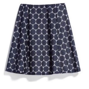 Renee C. Skirts - Renee C Lace Detail Flouncy Dot Skirt in Large Renee C. Skirts - Renee C Lace Detail Flouncy Dot Skirt in Large